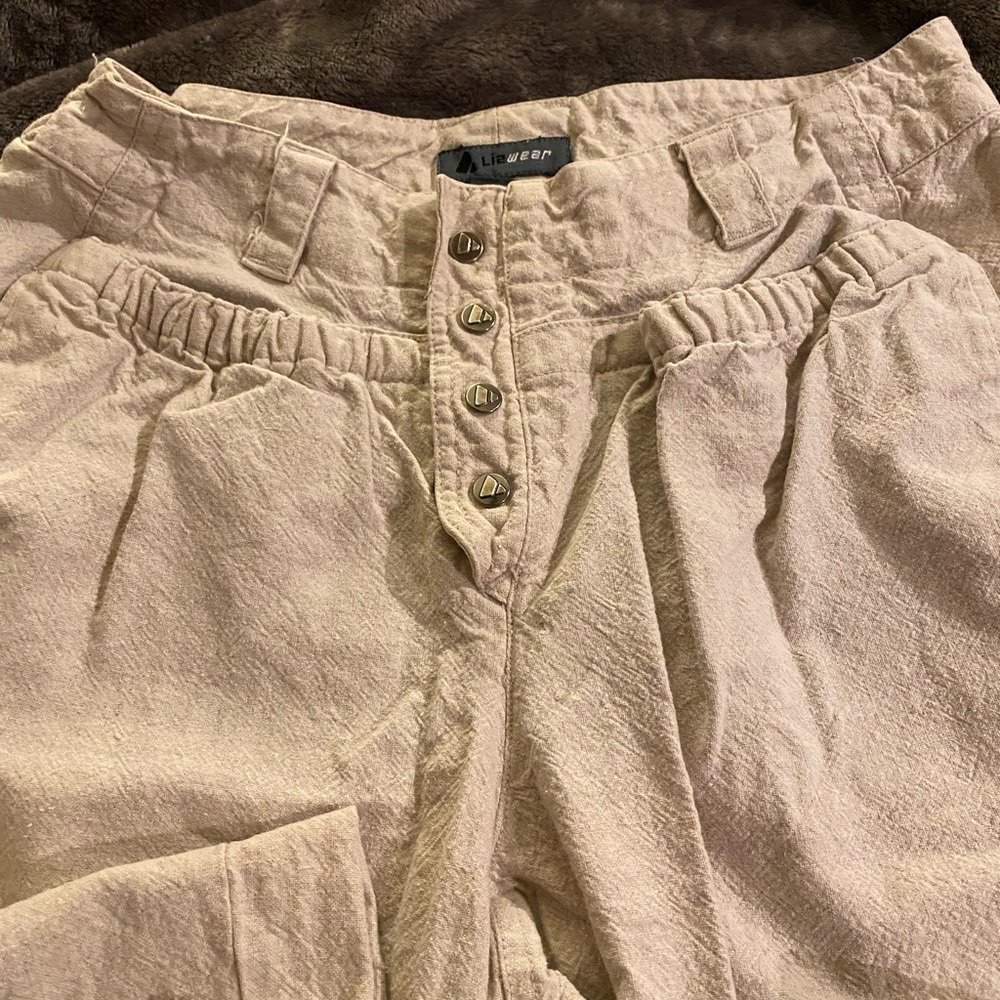 Cream Designer Jacket and pants with loads of detail